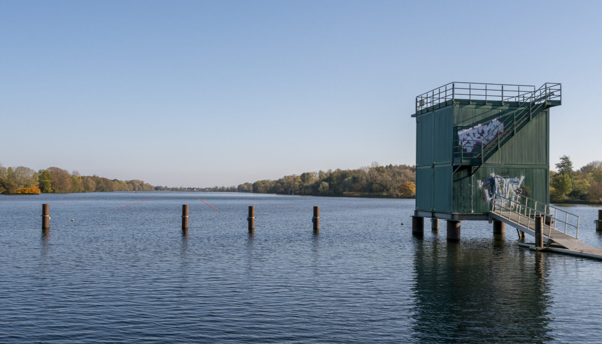 Wasserpark Dove Elbe in Ochsenwerder